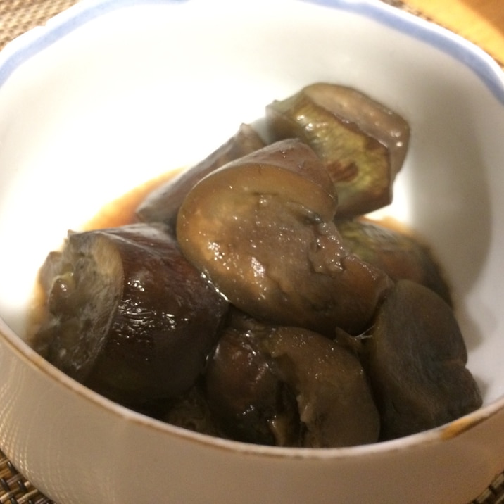 介護食にも使えるとろっとろ茄子の煮物